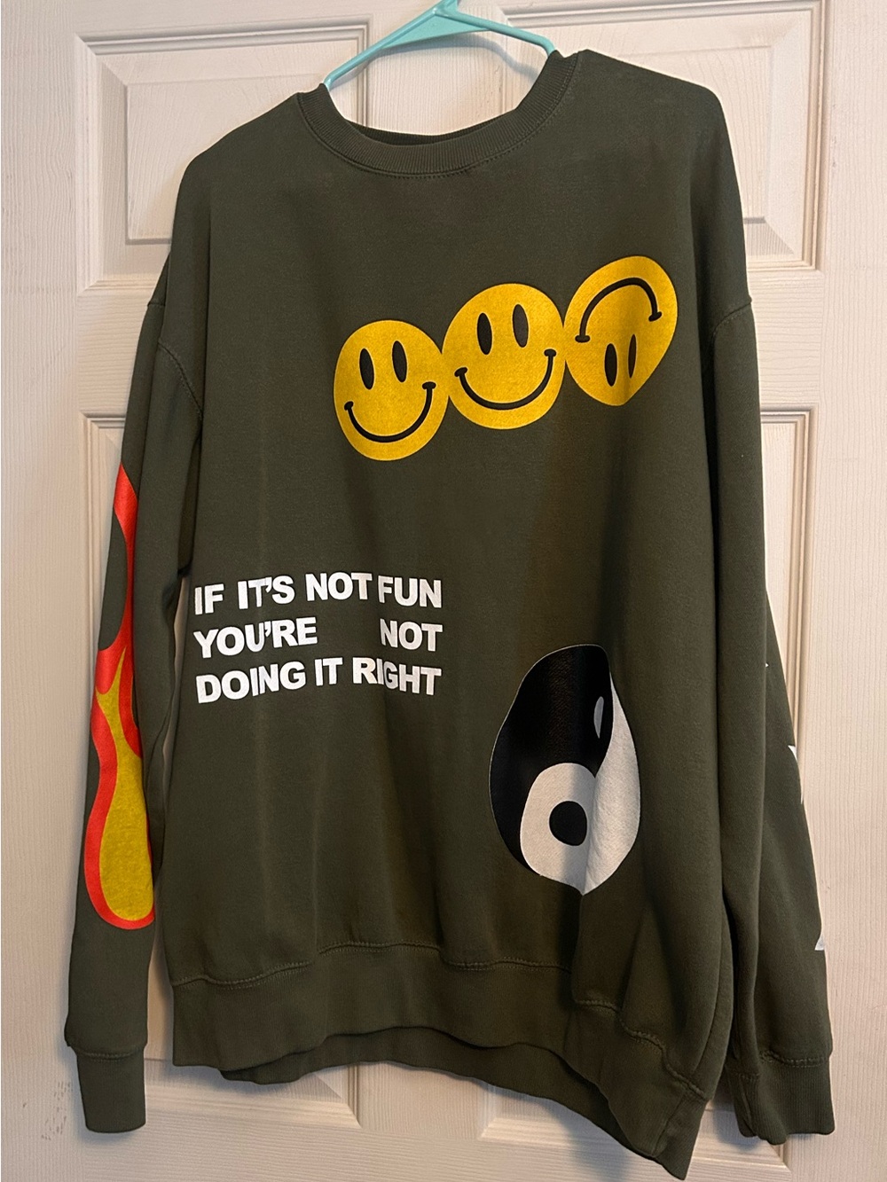 Burnt Toast Smiley Sweatshirt